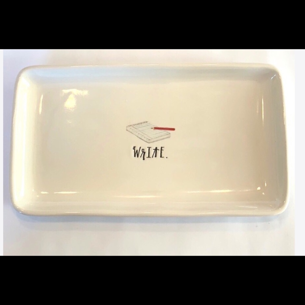 Rae Dunn WRITE TRAY
